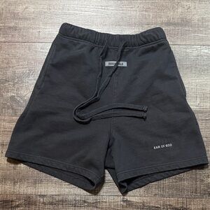 Essentials Black Athletic Shorts